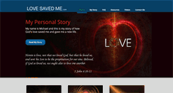 Desktop Screenshot of lovesavedme.com