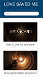 Mobile Screenshot of lovesavedme.com